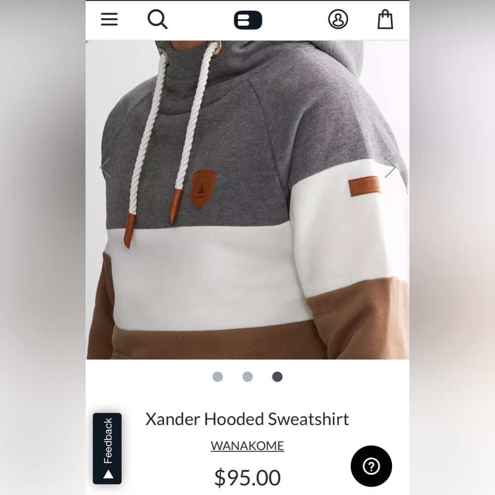 Wanakome Xander Hooded Sweatshirt